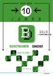 Titel Burgthanner Dialoge Broschuere 2019